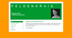 Desktop Screenshot of feldenkrais-senti.ch