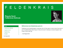 Tablet Screenshot of feldenkrais-senti.ch